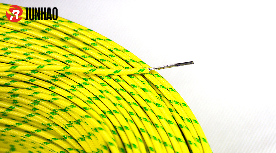 silicone rubber + fiberglass braided wire 