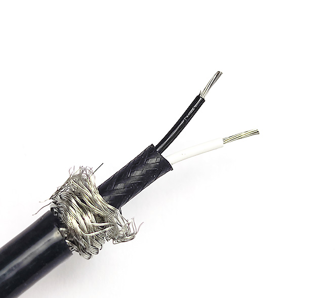 20AWG/22AWG/24AWG/26AWG Thermocouple Cable Fe-Cu Ni Type J PFA Insulated With silicone jac
